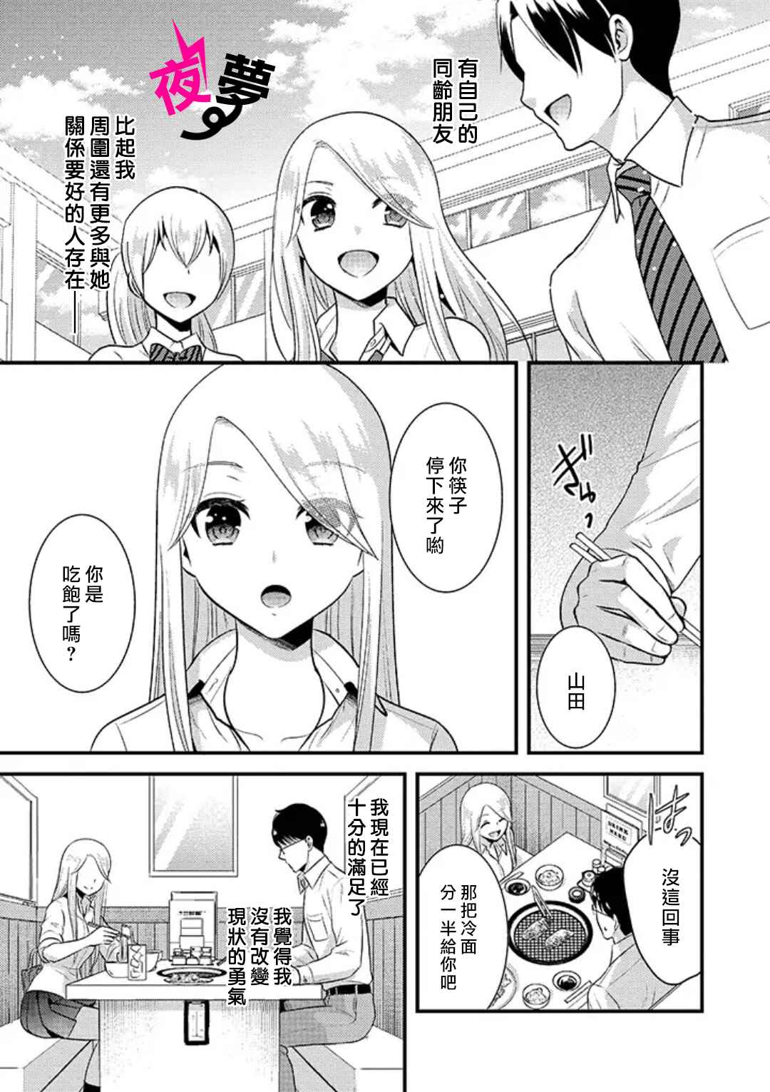 路人上班族和不良女高中生漫画,第8话3图