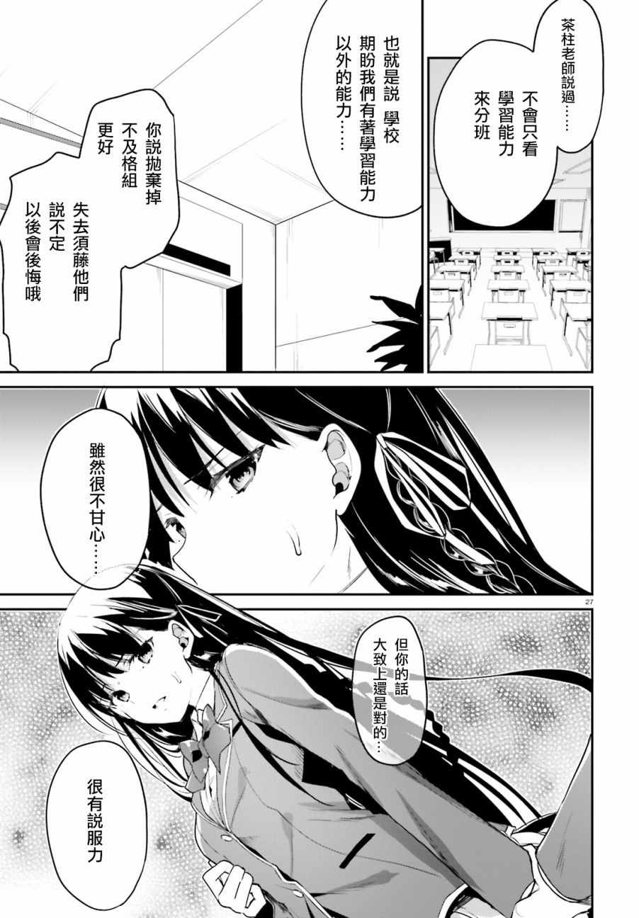 欢迎来到实力至上主义的教室漫画,第6话5图