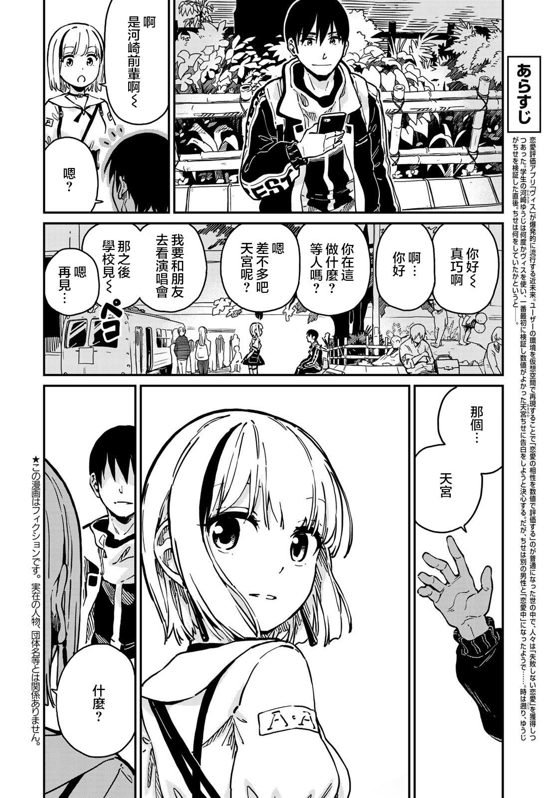 恋爱多少分 漫画,第6话3图