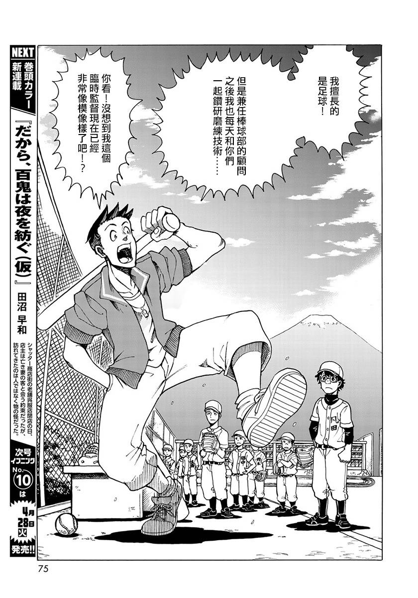 钱进球场~夏之介的青春~漫画,第3话4图