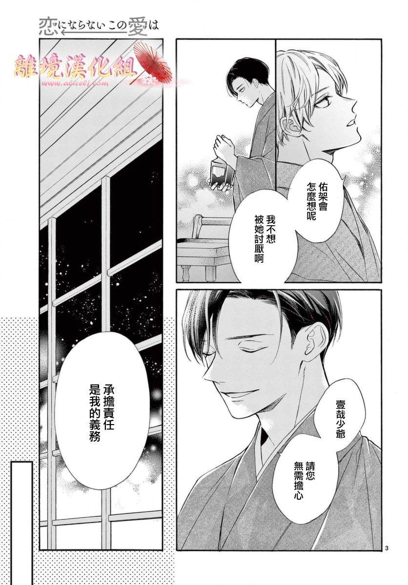 无法成为恋情的这份爱漫画,第7话3图