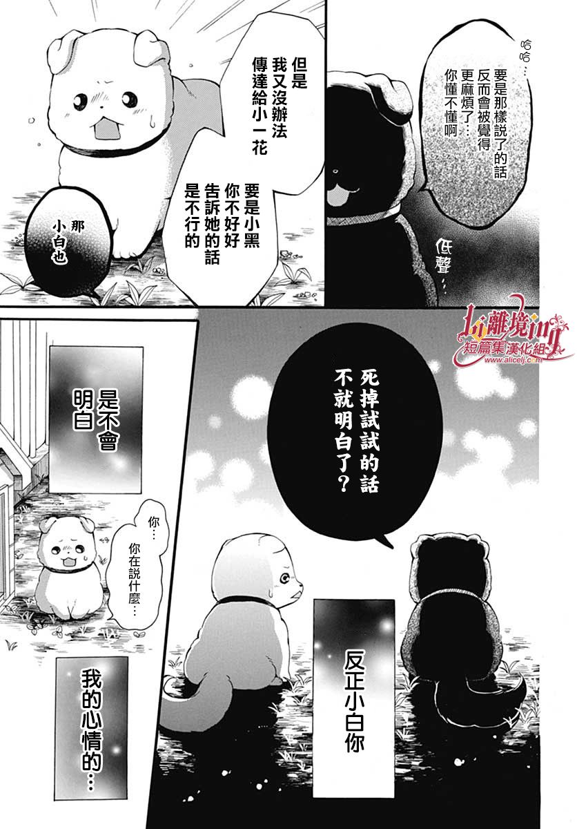 小白与小黑的一花漫画,第1话5图