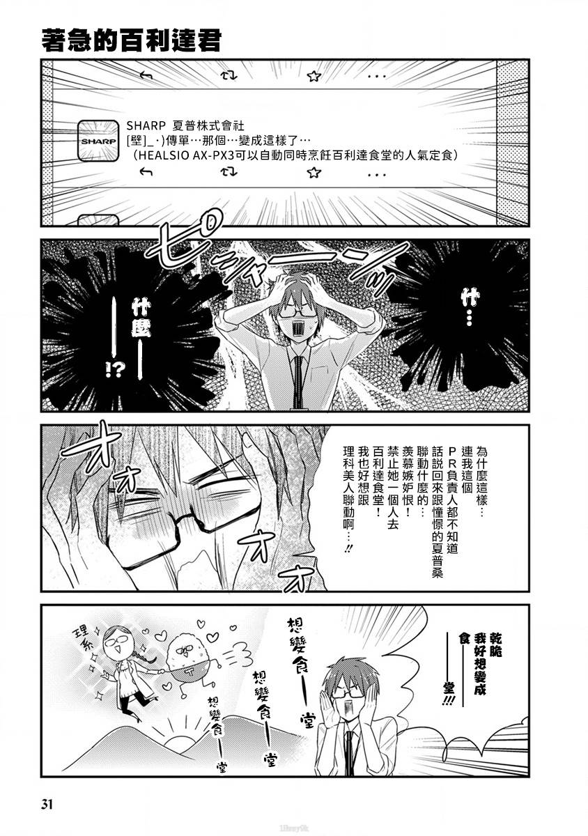 夏普桑和百利达君漫画,第3话1图