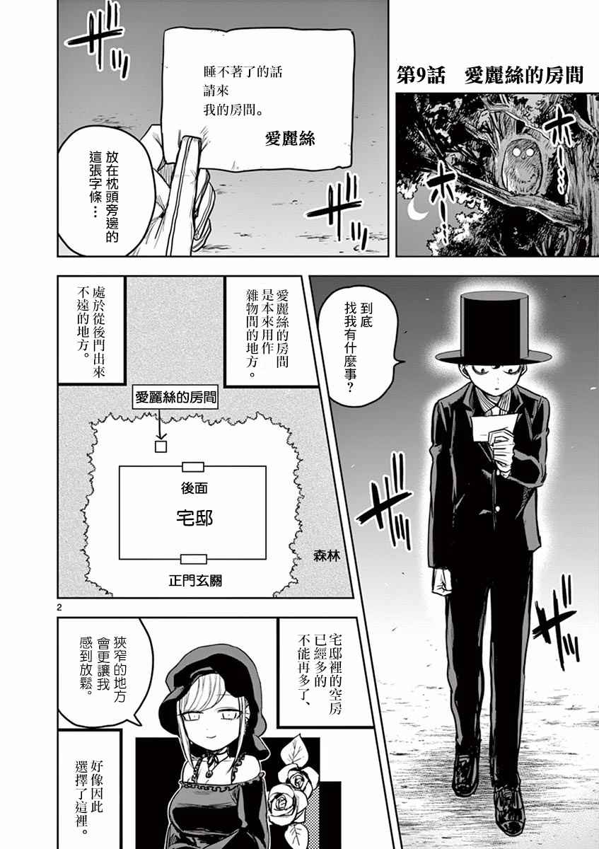 死神少爷与黑女仆漫画,第9话爱丽丝的房间2图