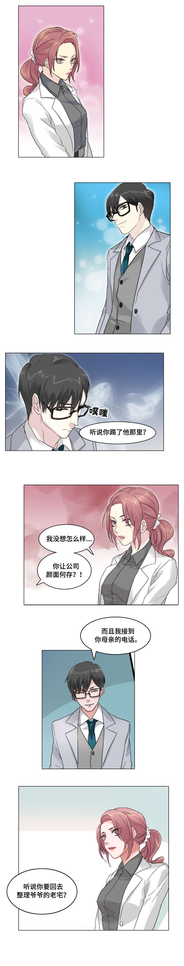 抢来的新娘席绢全文免费阅读漫画,第2章：停职5图