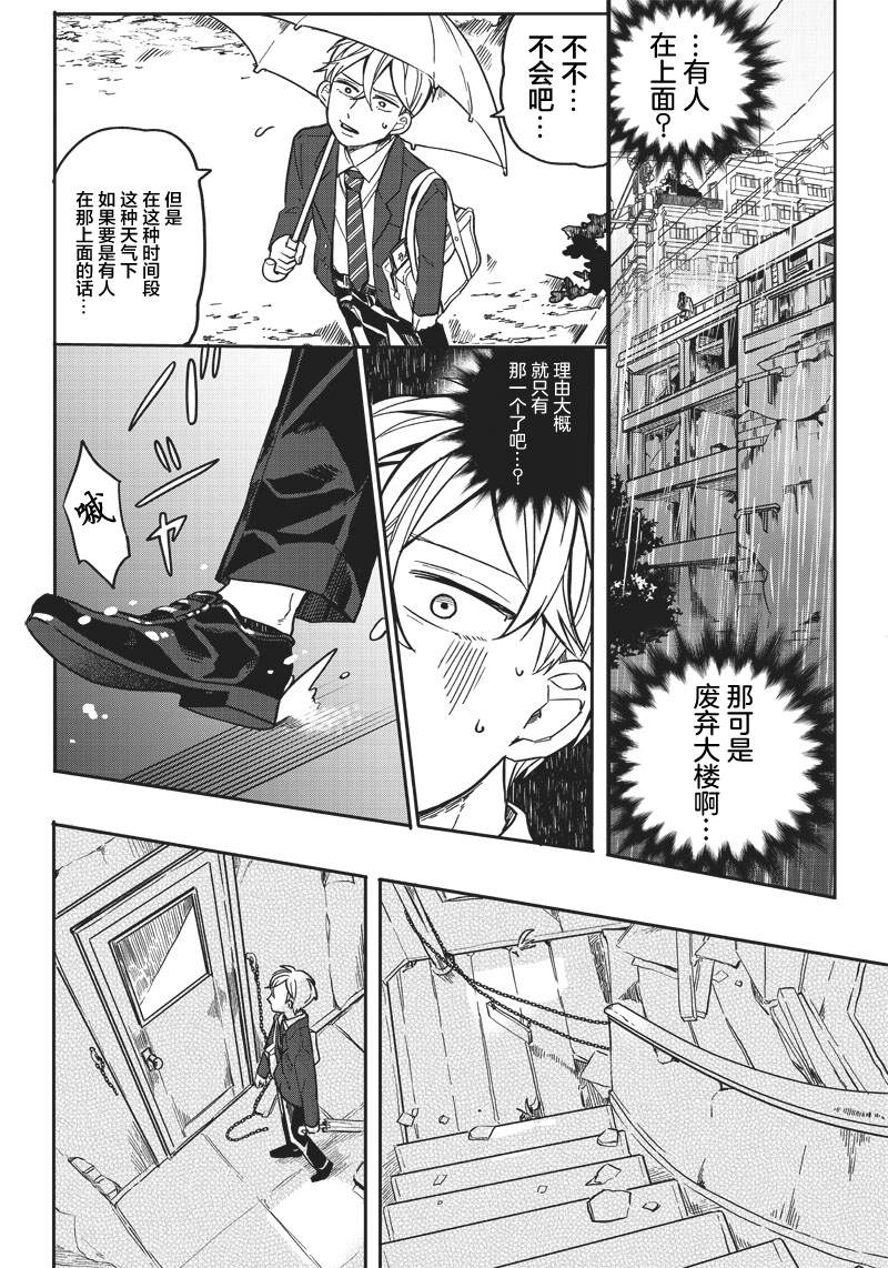 如果救下了准备跳楼的女高中生会怎样？漫画,第1话1图