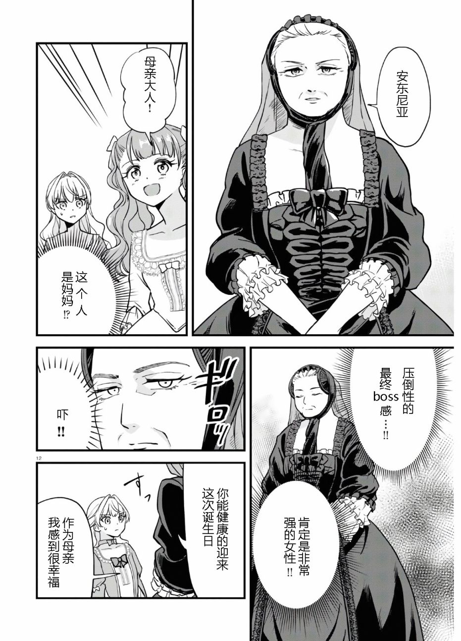 转生恶役千金玛丽安托瓦内特漫画,第1话5图