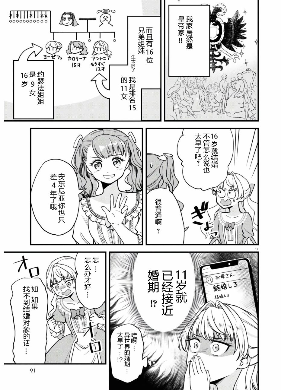 转生恶役千金玛丽安托瓦内特漫画,第1话5图