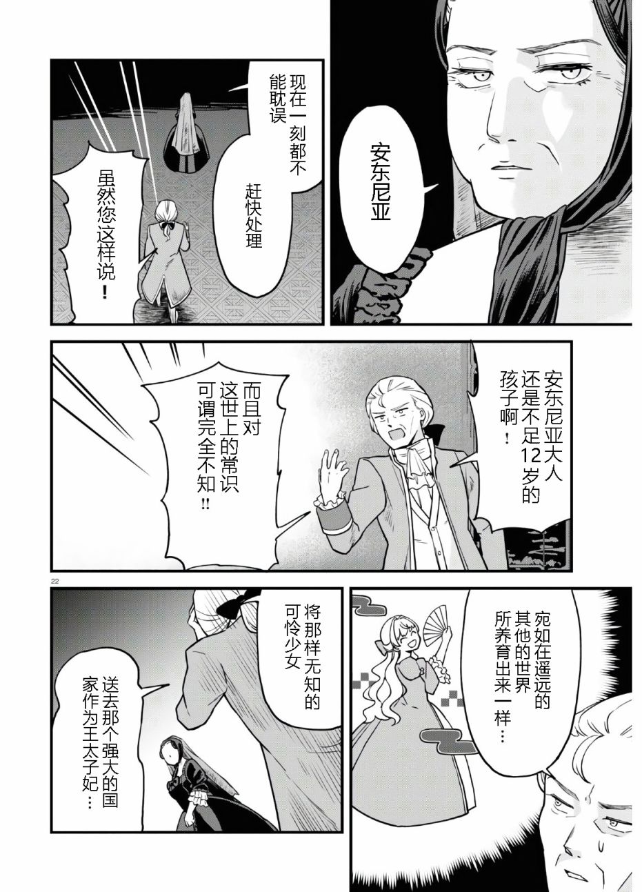 转生恶役千金玛丽安托瓦内特漫画,第1话5图