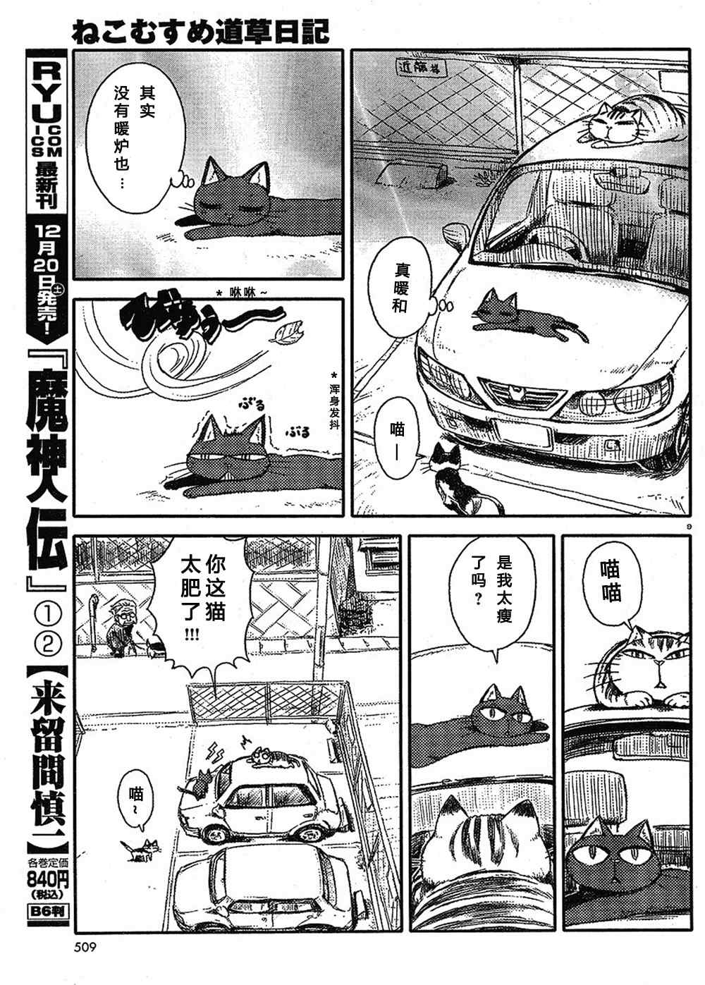 猫儿少女的道草日记漫画,第9话4图