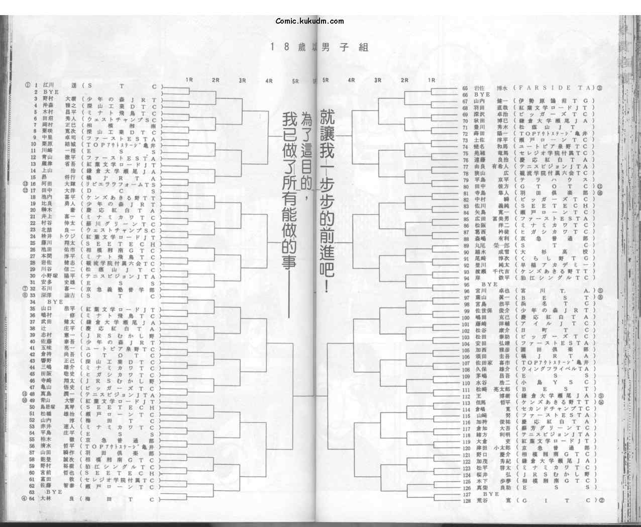 网球优等生漫画,第3卷4图