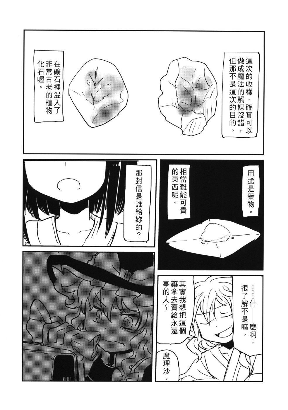 博丽灵梦对雾雨魔理沙不感兴趣漫画,第1话3图