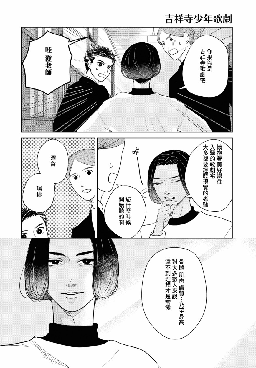 吉祥寺少年歌剧漫画,第2话3图