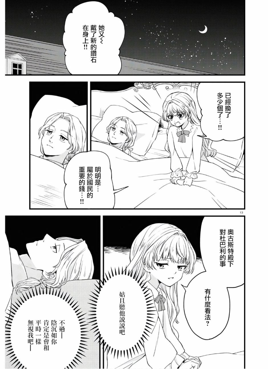 转生恶役千金玛丽安托瓦内特漫画,第4话仍旧是新婚状态3图