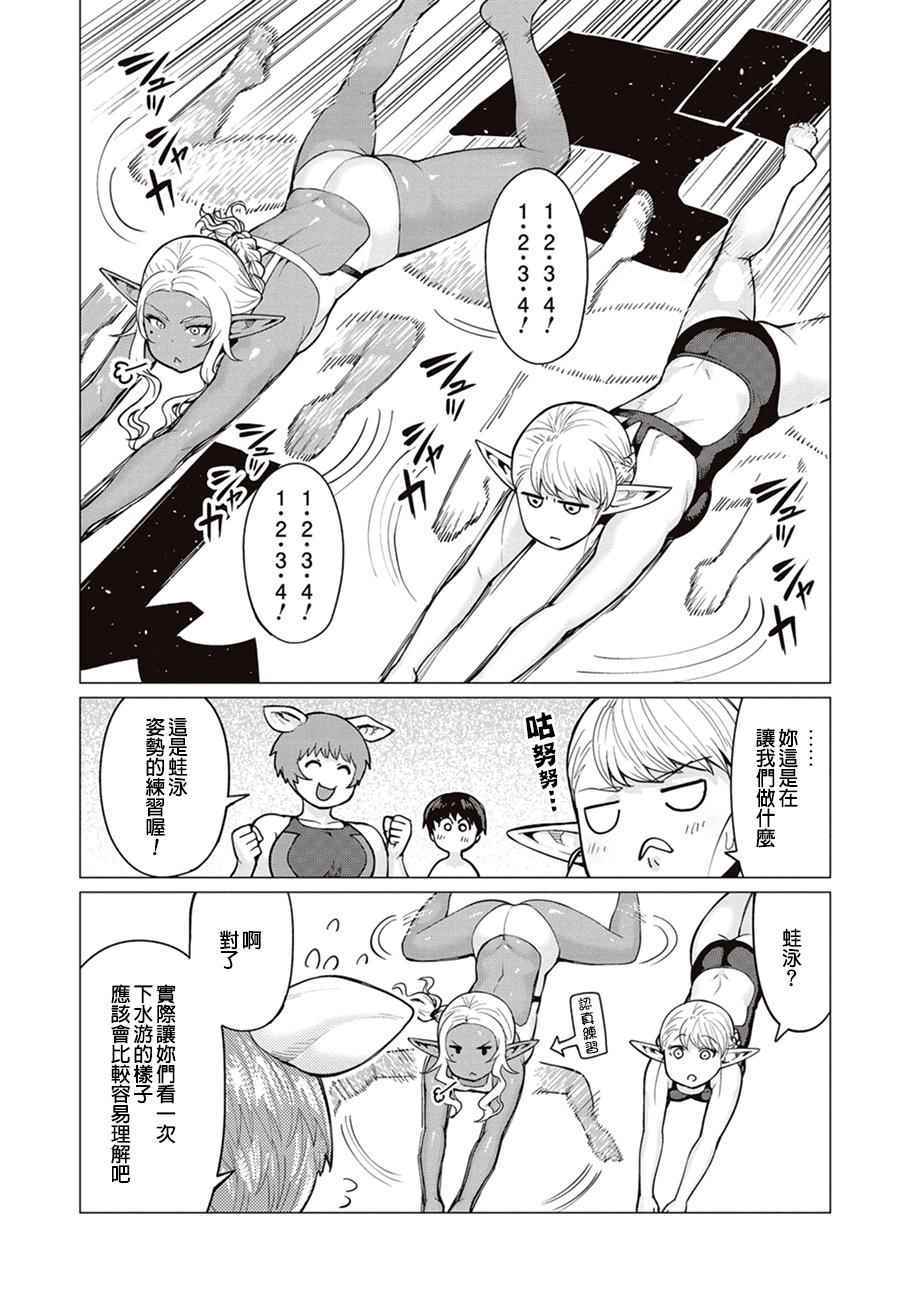 精灵小姐瘦不了。漫画,第7话2图