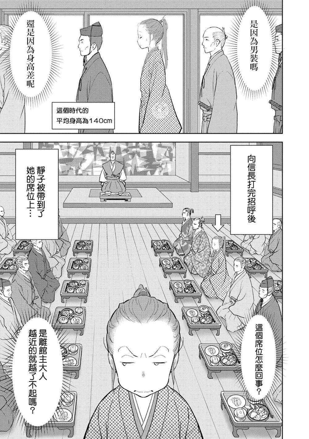 战国小町苦劳谭-农耕戏画漫画,第10话馀兴1图