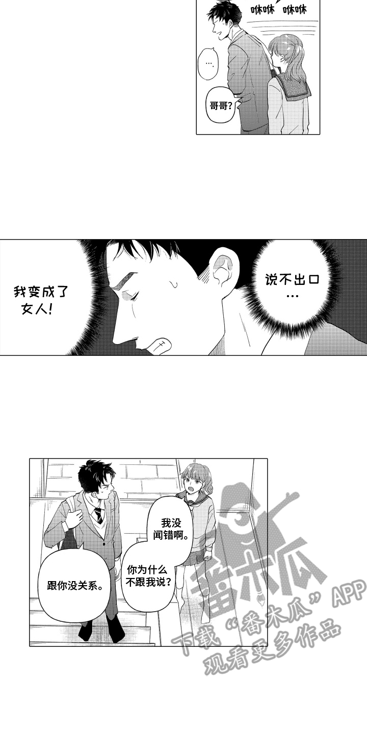 我蠢蠢欲动的心漫画,第3话2图