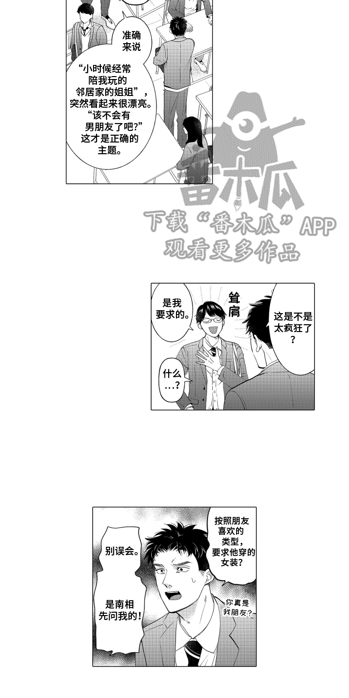 我蠢蠢欲动的心漫画,第2话5图