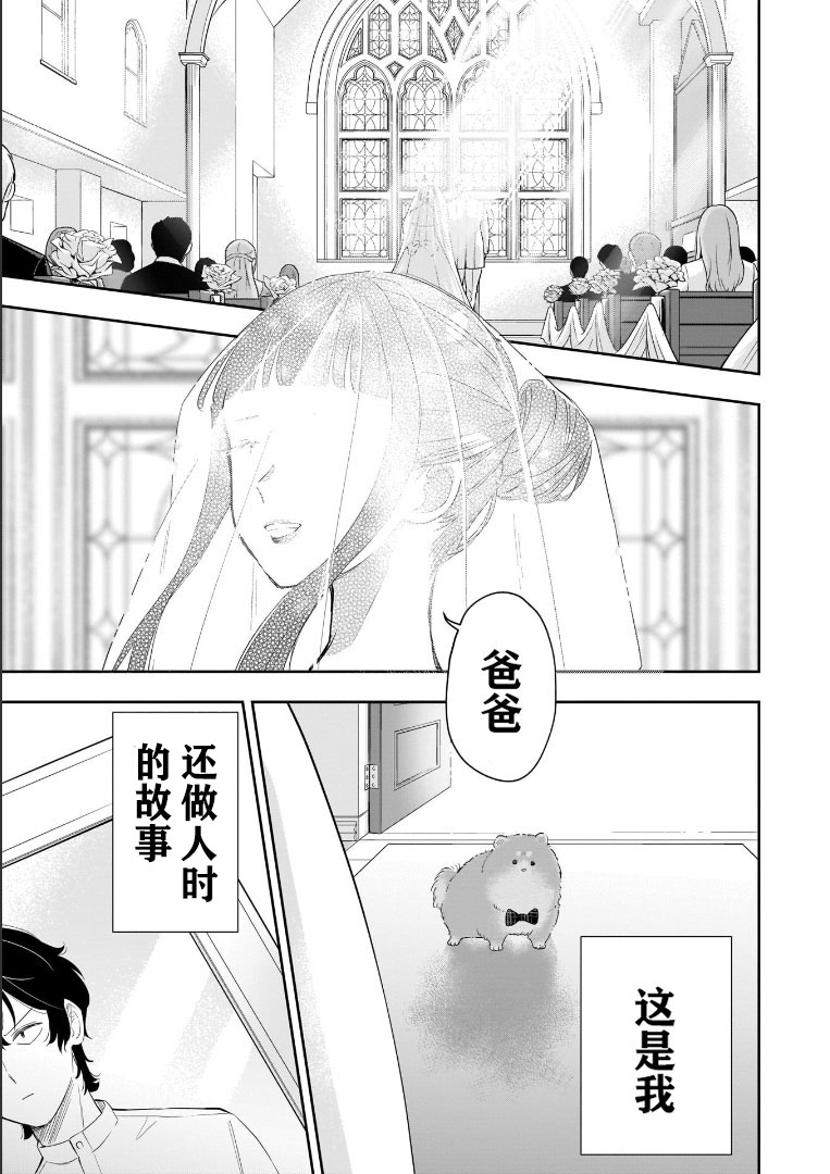 狗、少女 走在路上漫画,第1话1图