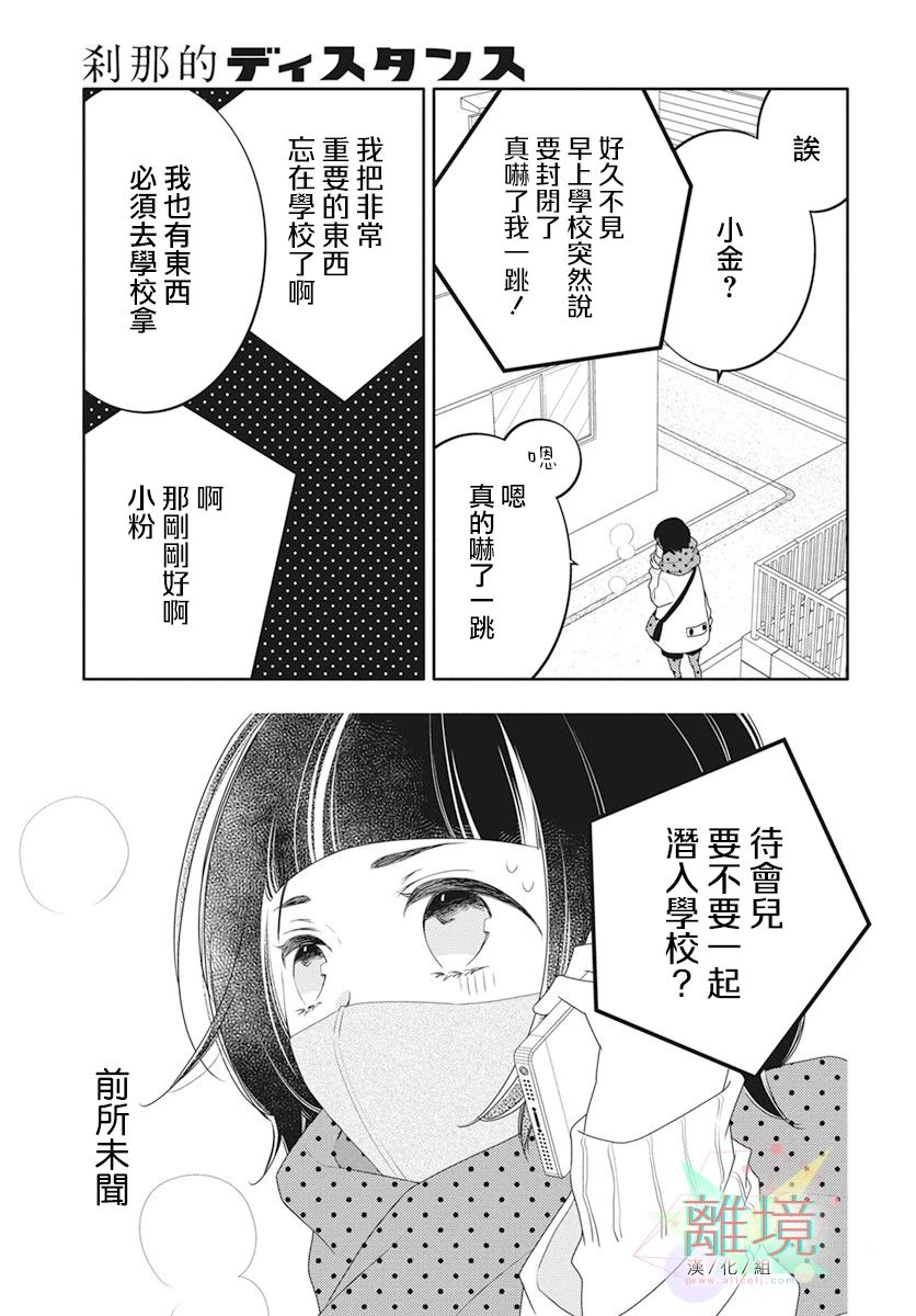 刹那的距离漫画,第1话5图