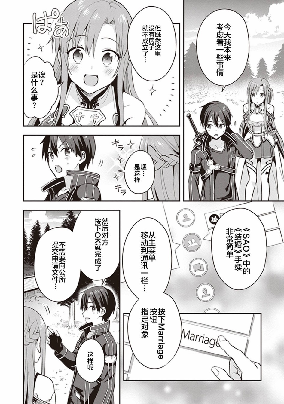 刀剑神域Kiss and Fly漫画,第1话3图