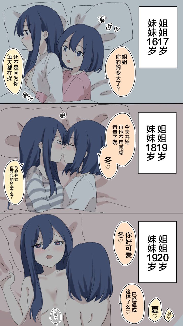 美味的一页漫百合漫画,姐妹百合2图