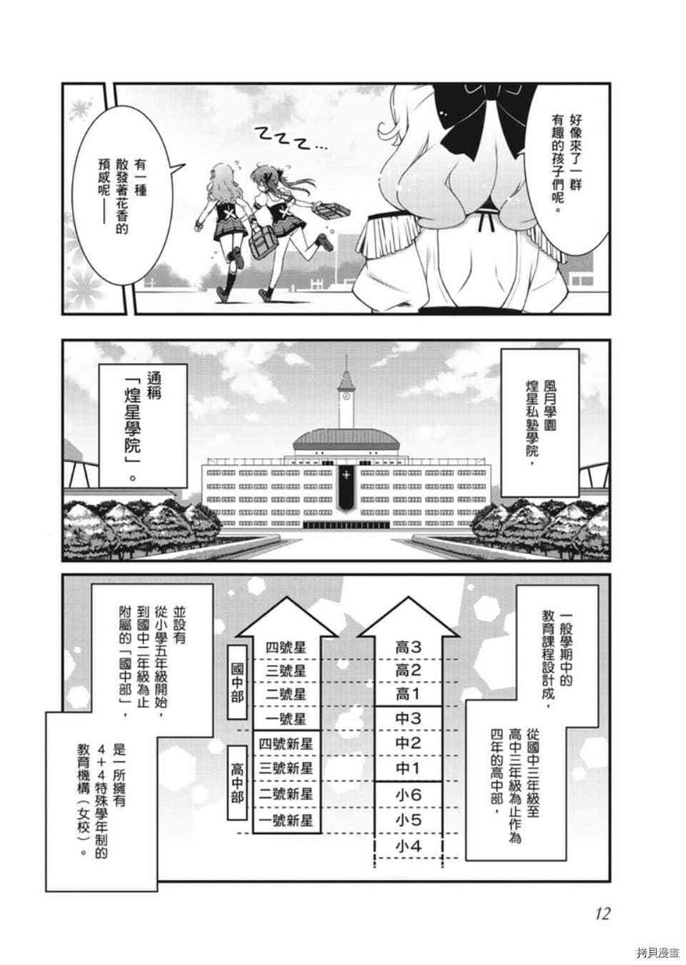 星月灿烂偶像社漫画,第1卷1图