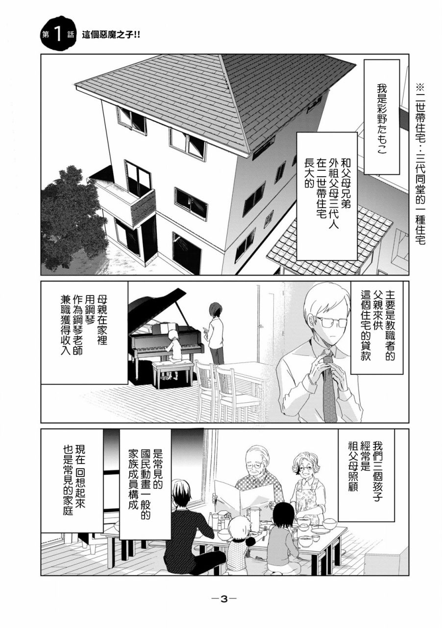 和妈妈一起太难过了漫画,第1话4图