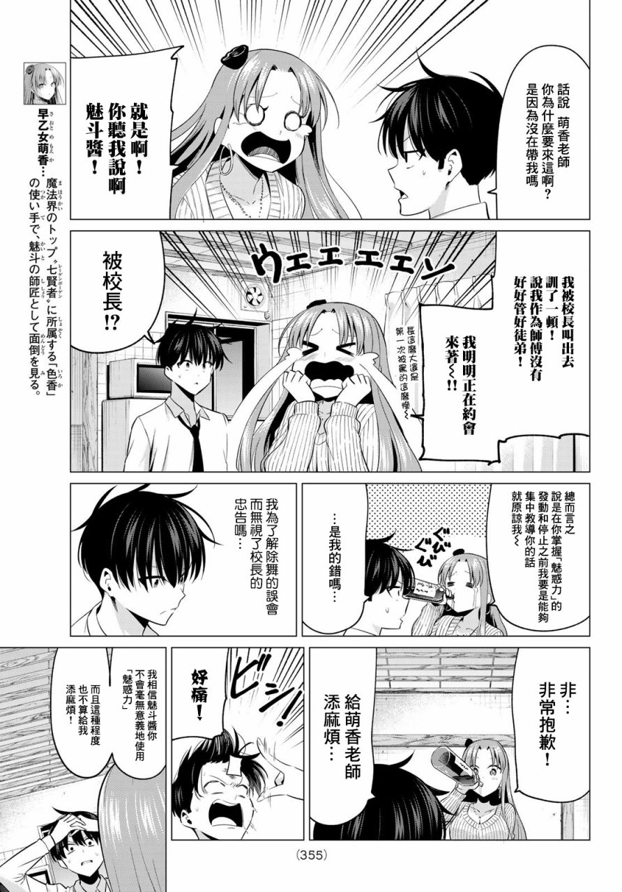 恋与魔法完全搞不清！漫画,第10话萌香的询问1图