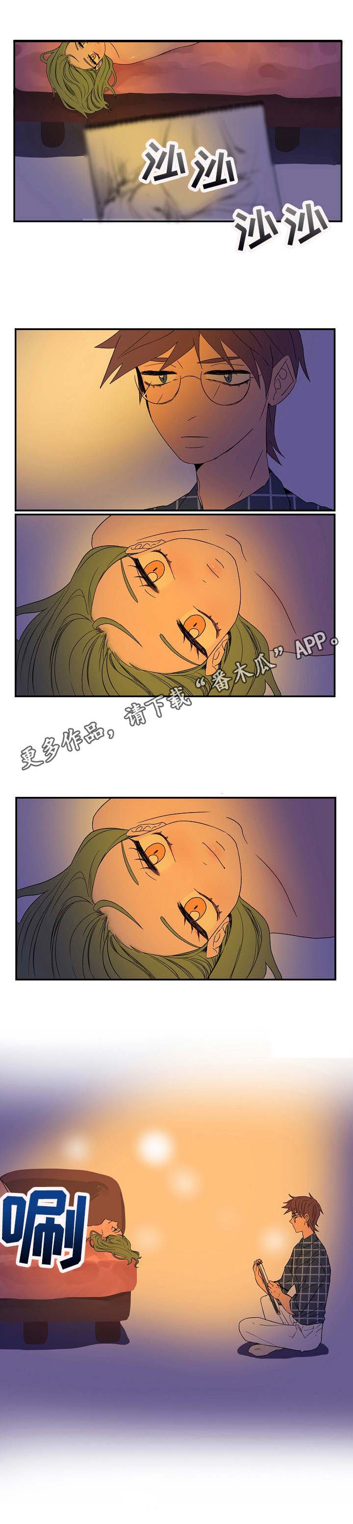 混沌关系漫画,第6章：模特5图