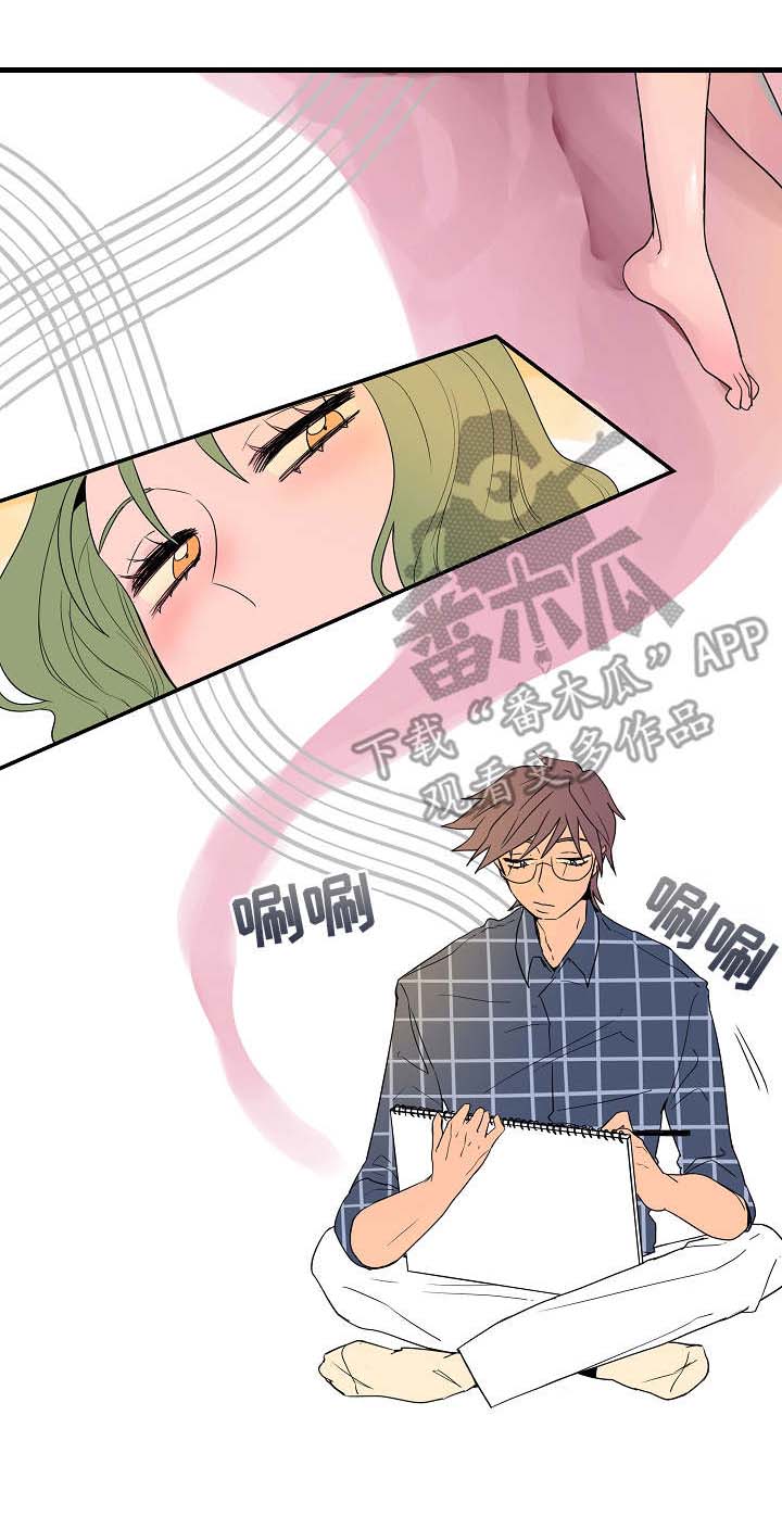 混沌关系漫画,第6章：模特2图