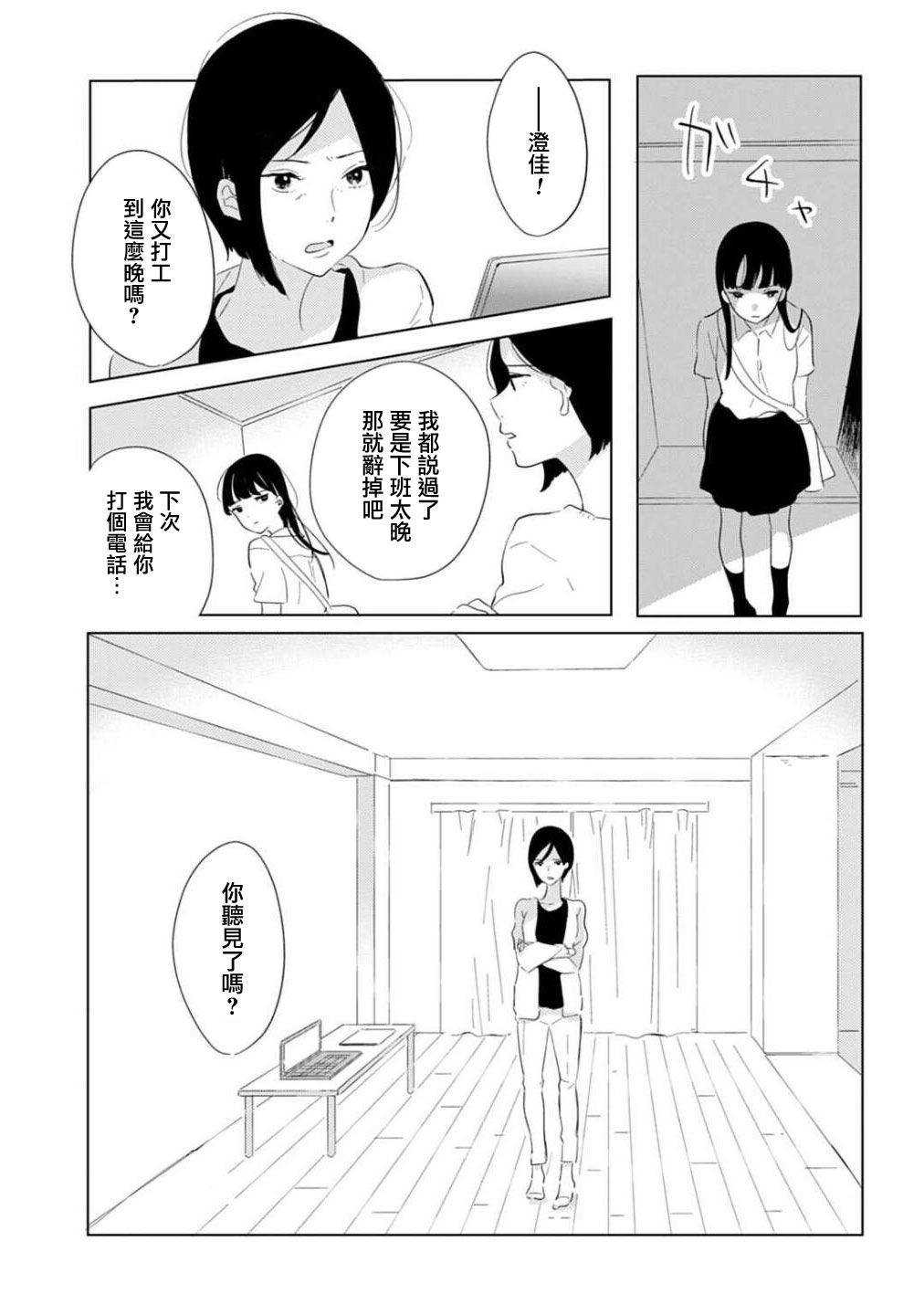 澄佳的栖所漫画,第1话4图