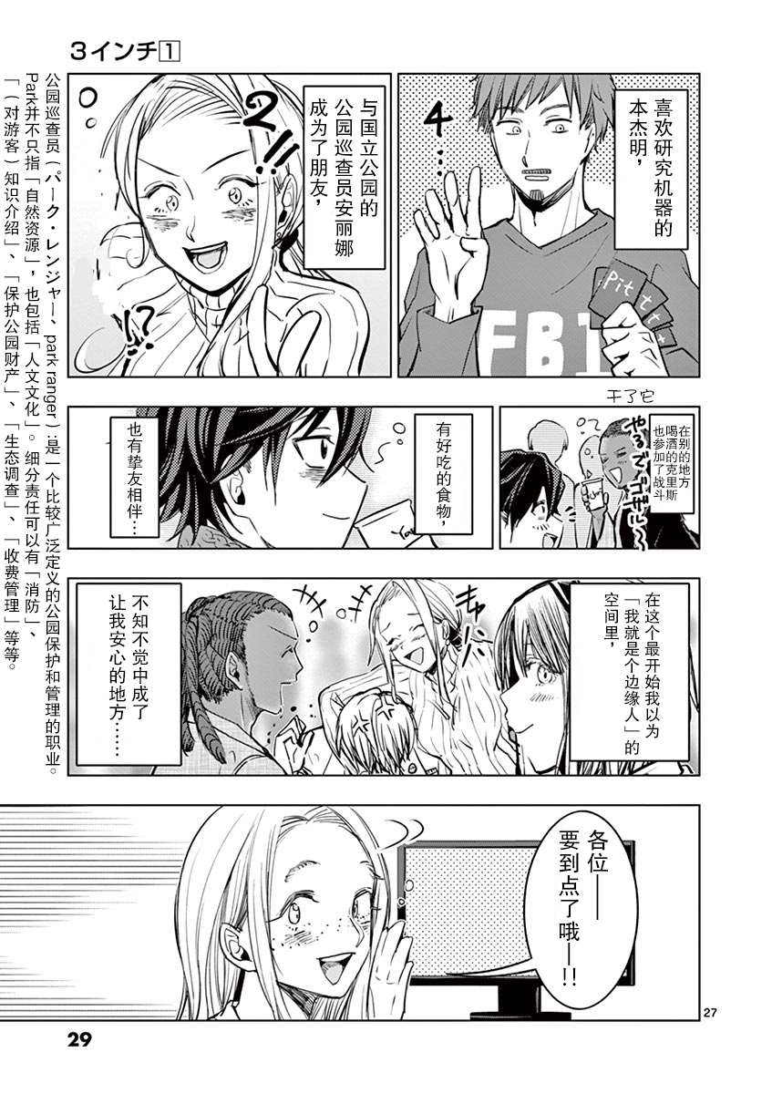 3英寸漫画,第1话4图