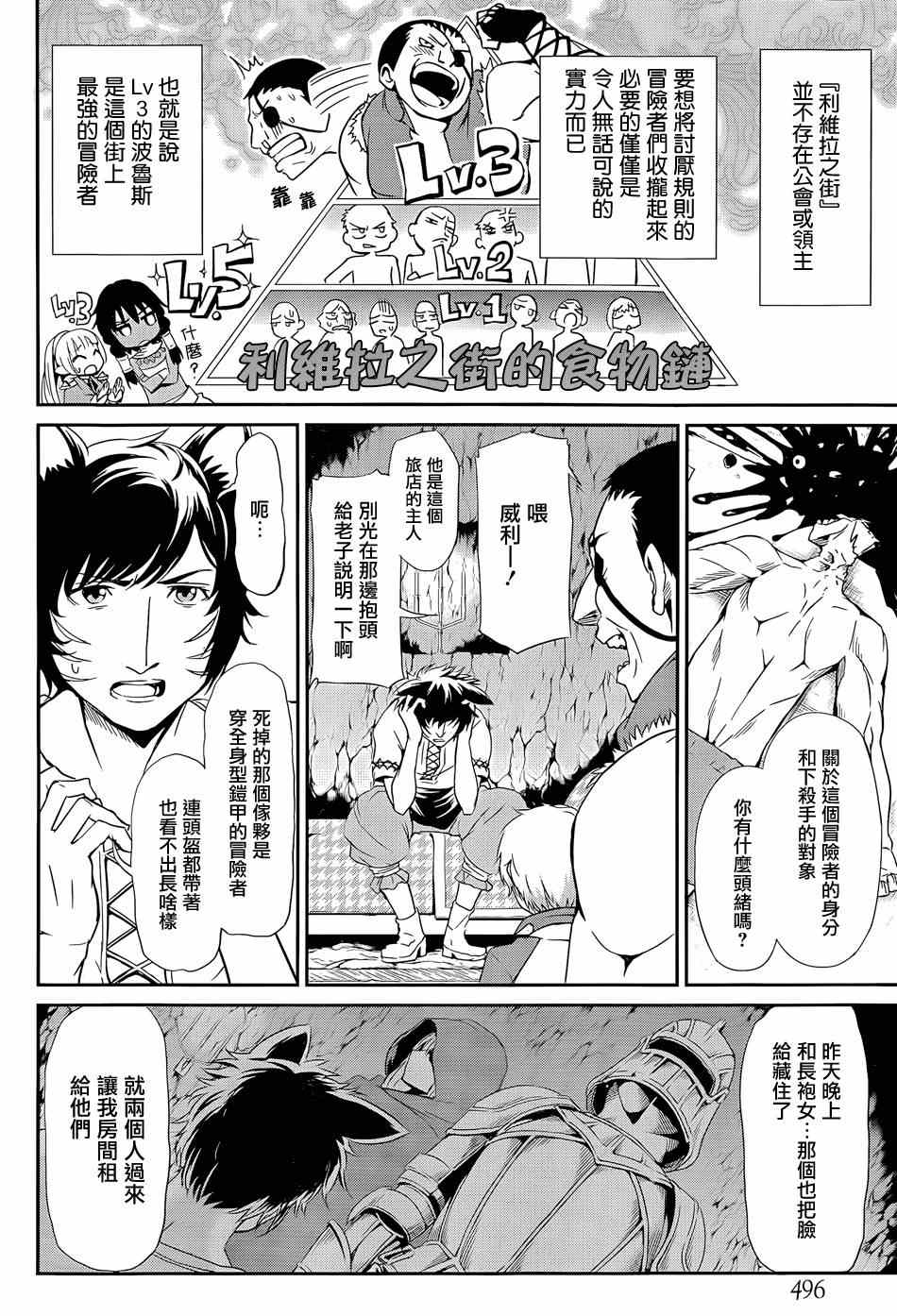 在地牢里寻求邂逅是否搞错了什么漫画漫画,第9话3图