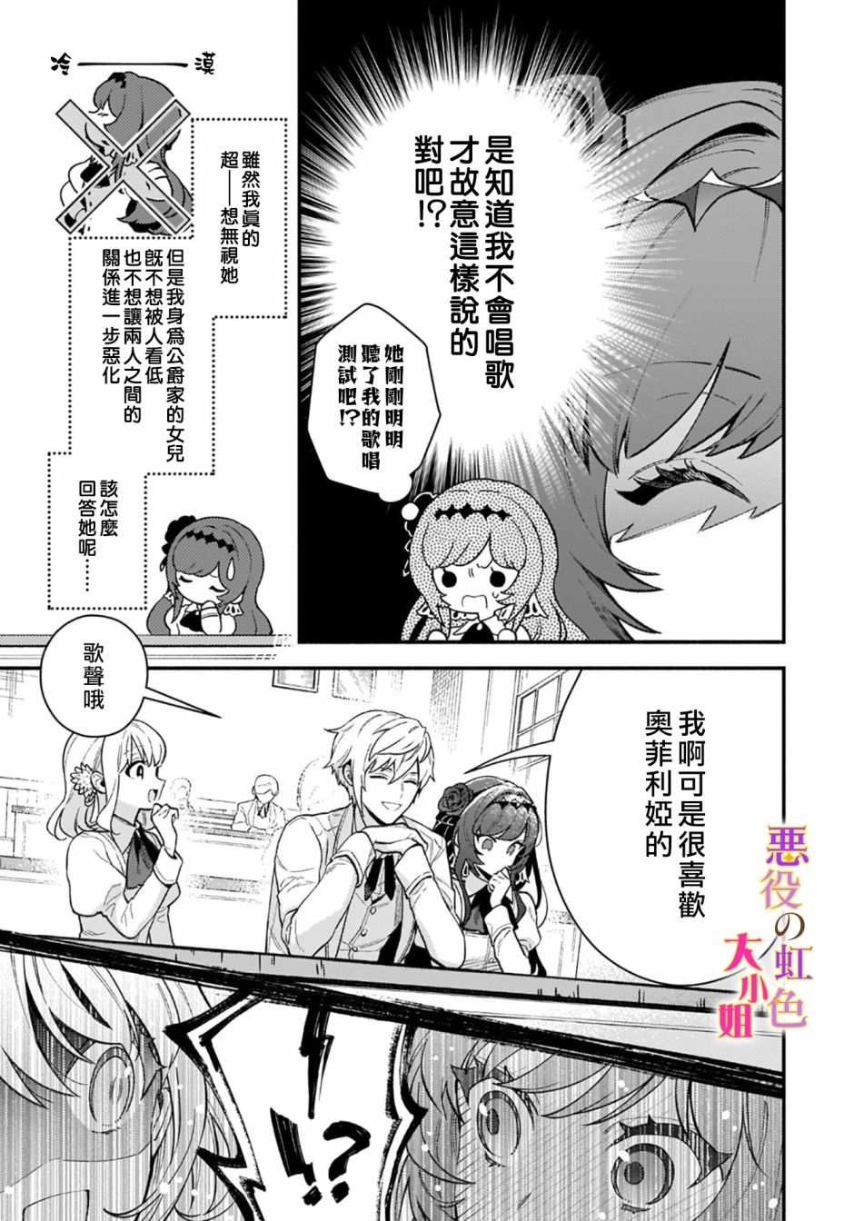 谁说没有反派千金路线？漫画,第8话5图