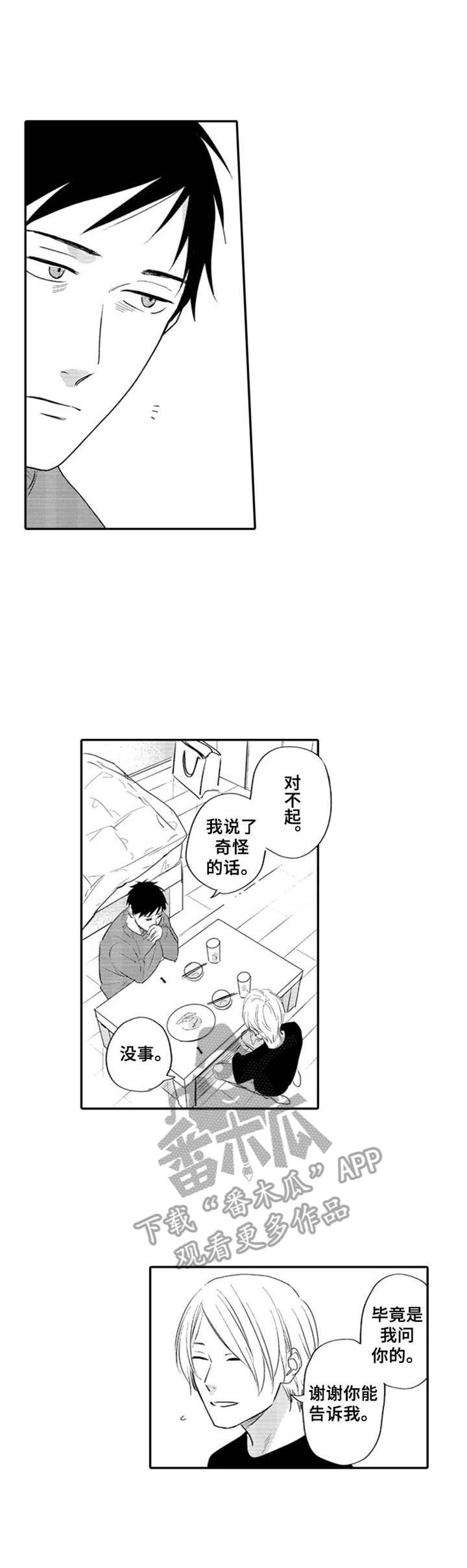 晚上的盐田漫画,第7章：突如其来1图