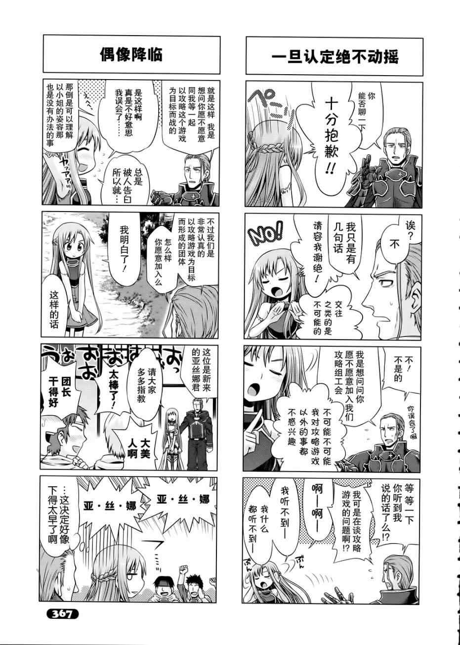 小刀剑神域漫画,第5话2图