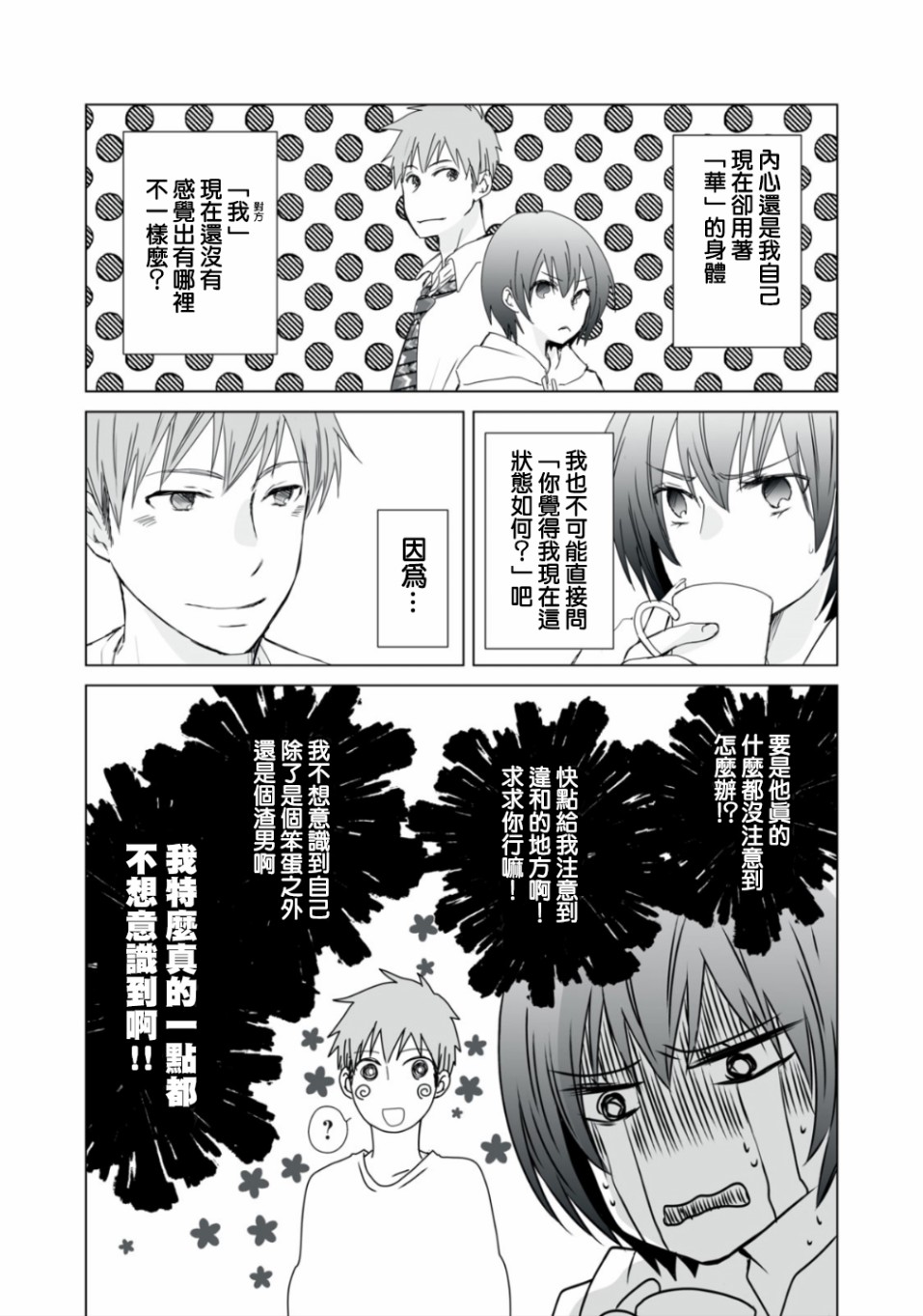 早上一醒来就成了怀孕妻子的我的报告漫画,第3话5图