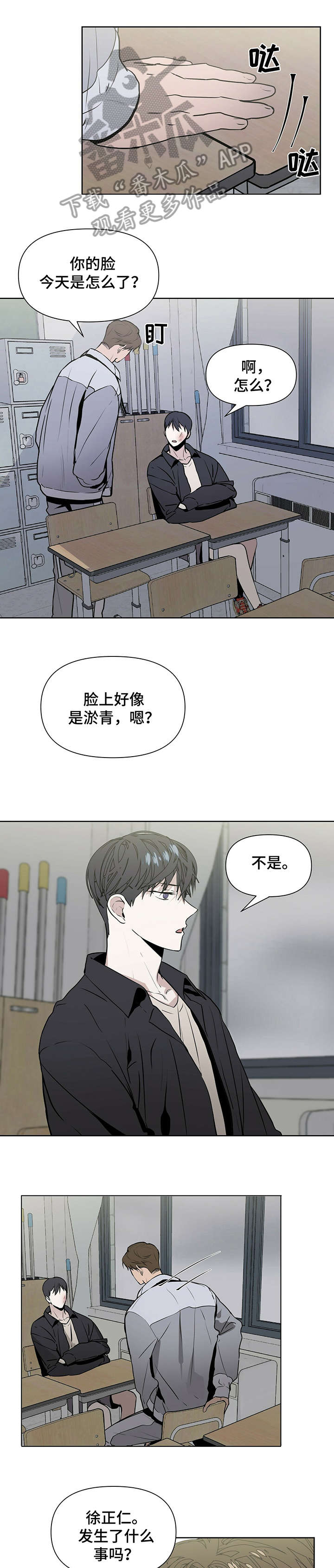 偏执症漫画,第10章：聊聊1图