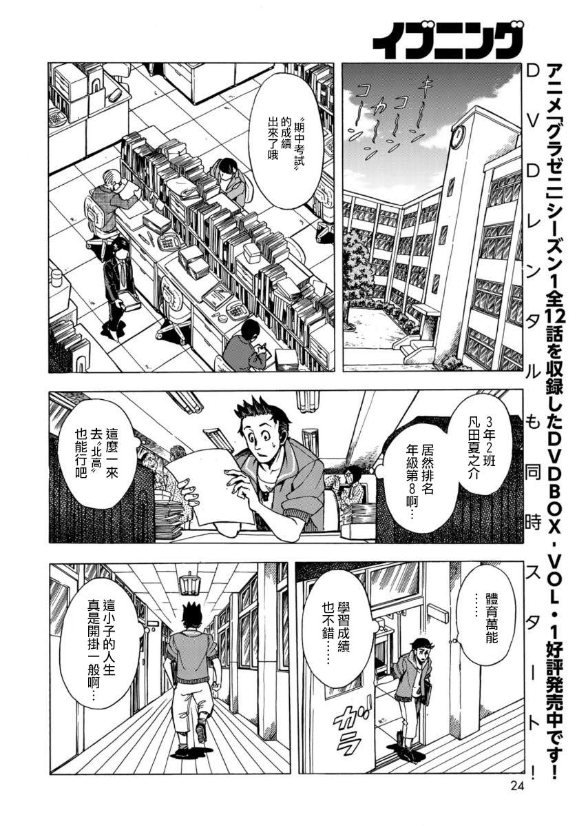 钱进球场~夏之介的青春~漫画,第1话2图