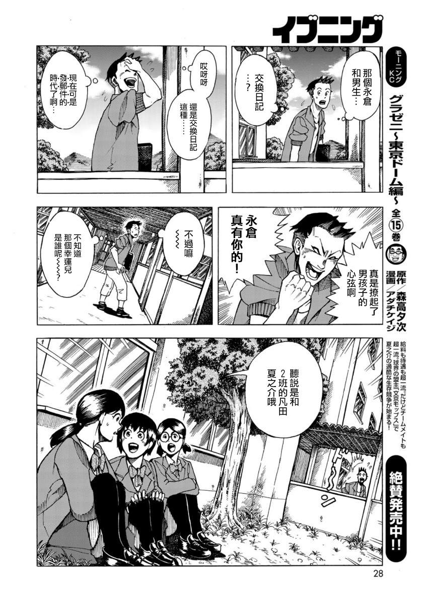 钱进球场~夏之介的青春~漫画,第1话1图