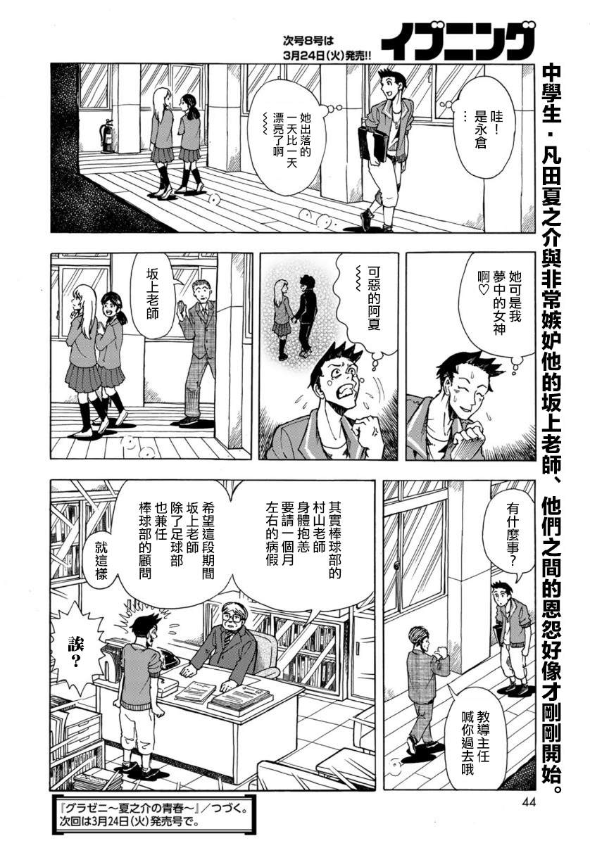 钱进球场~夏之介的青春~漫画,第1话2图