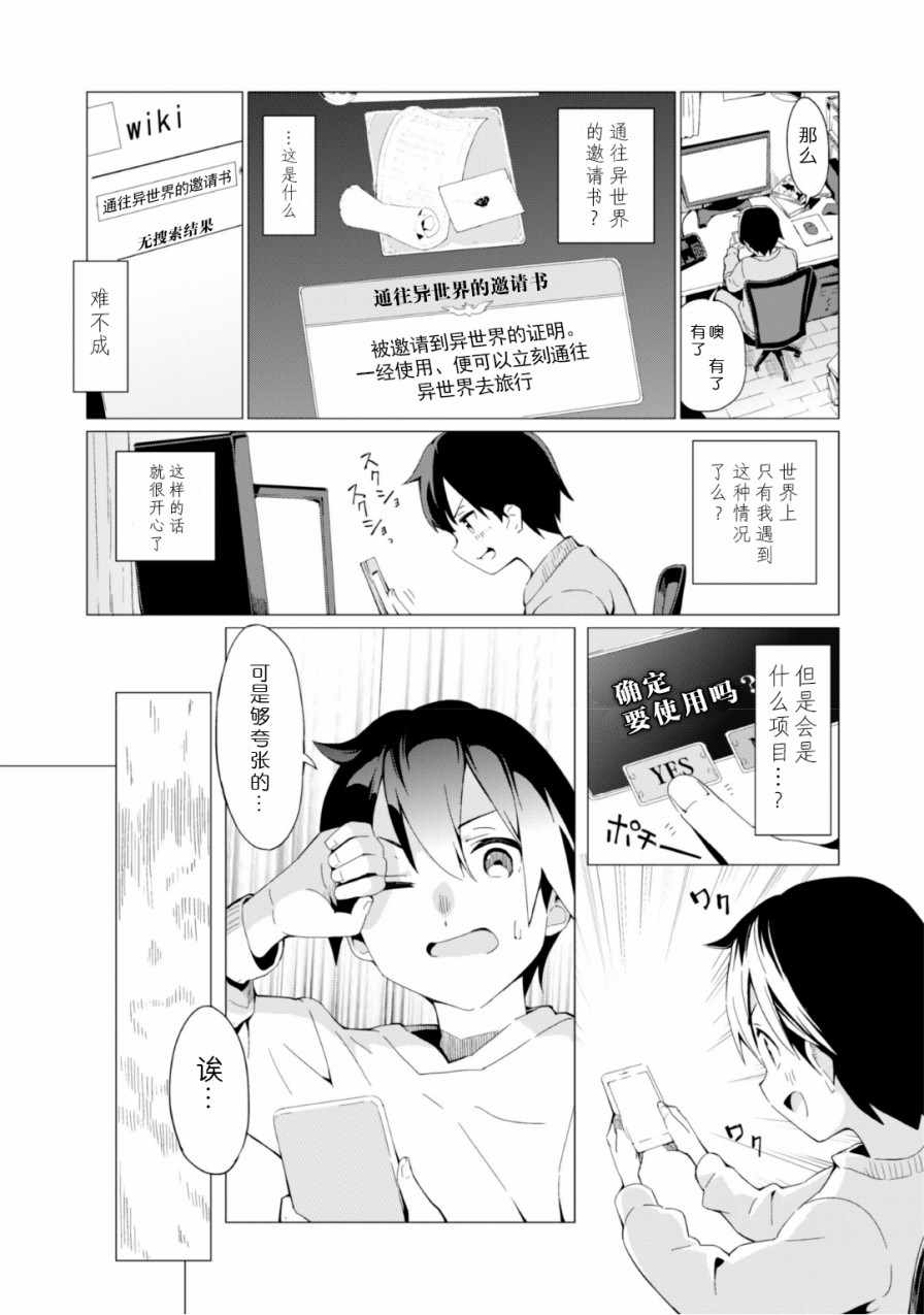 通过扭蛋增加同伴，做成最强美少女军团漫画,第1话1图