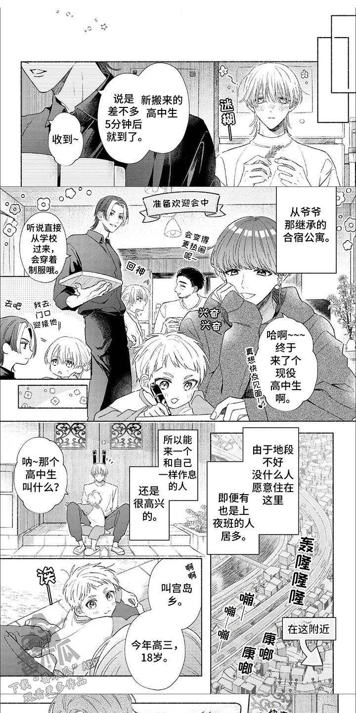 向阳而生电视剧漫画,第2话2图