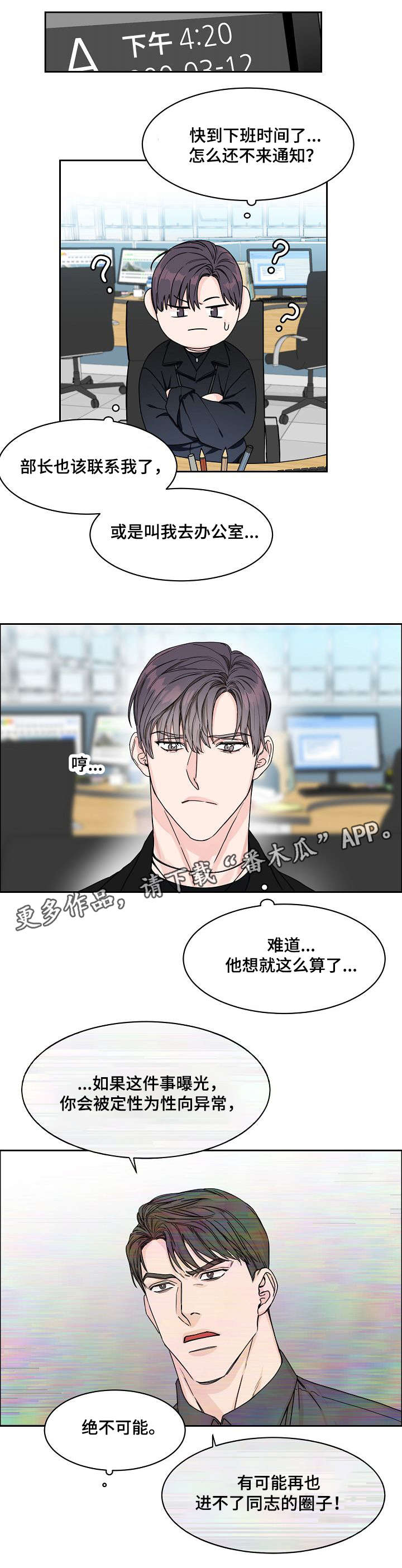 攻陷工作狂漫画,第10章：辞职信1图