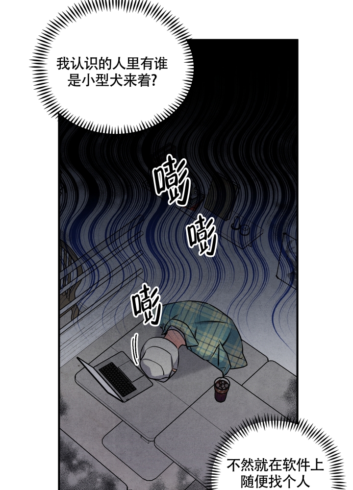 狗狗的恋爱小说漫画,第3话3图