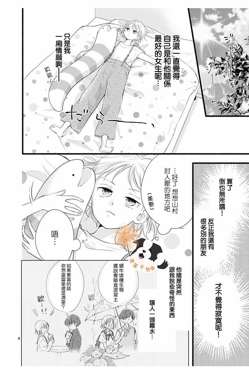 关系最亲密的你漫画,第1话4图