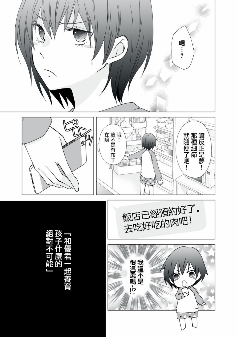 早上一醒来就成了怀孕妻子的我的报告漫画,第1话4图