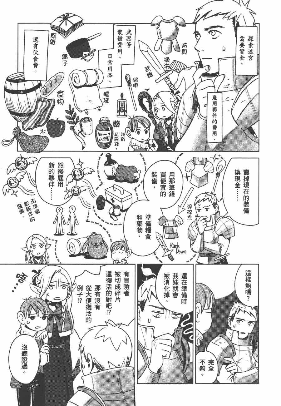 迷宫饭漫画,第1卷5图