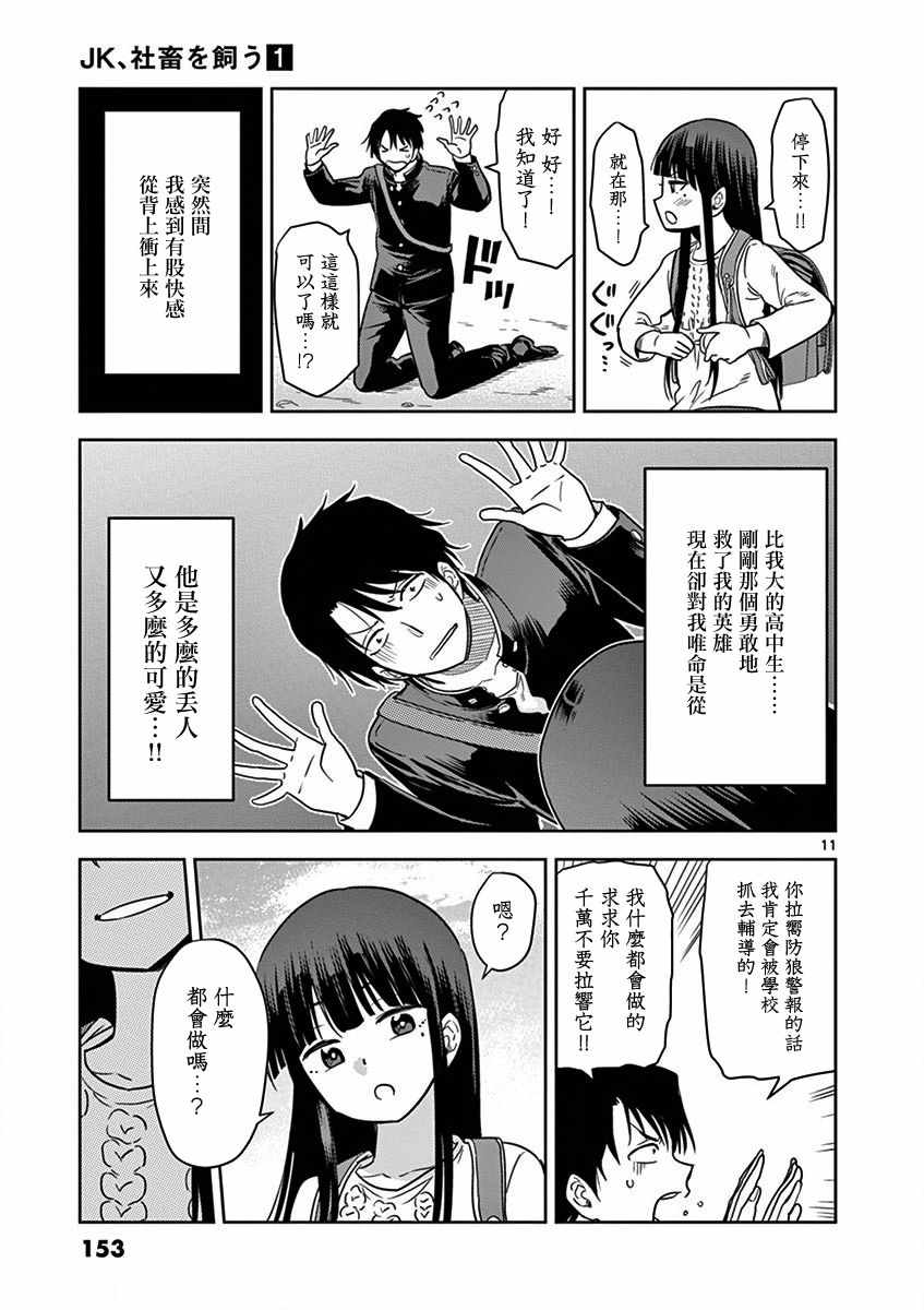 JK饲养社畜漫画,第10话1图